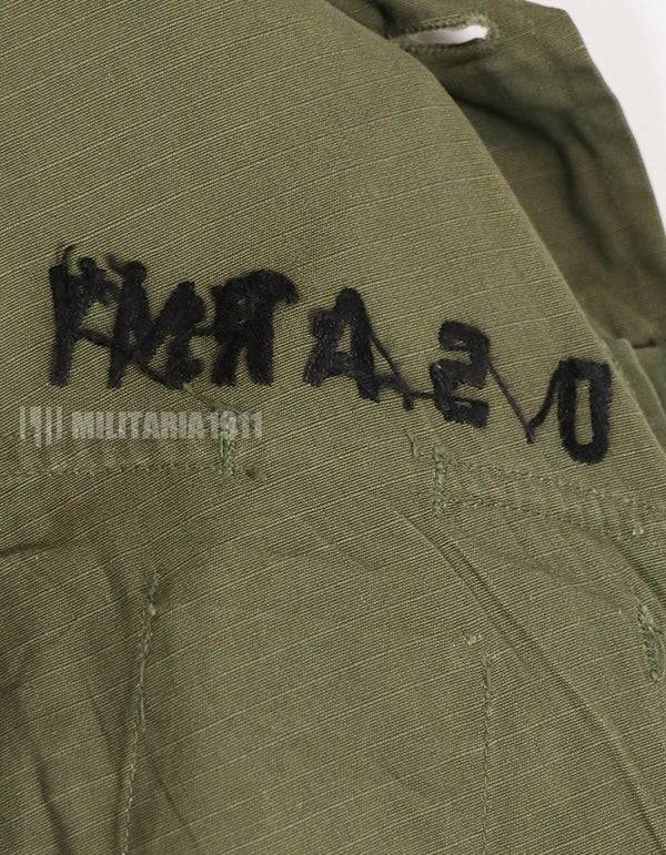 1970年製　直接刺繍　4th Model ジャングルファティーグ　ジャケット　X-S-S 中古品