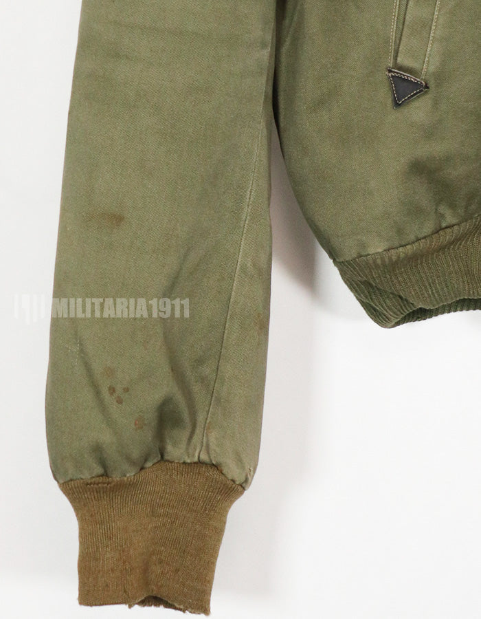 20世纪50年代本地制造的油罐车夹克，二手，有污渍