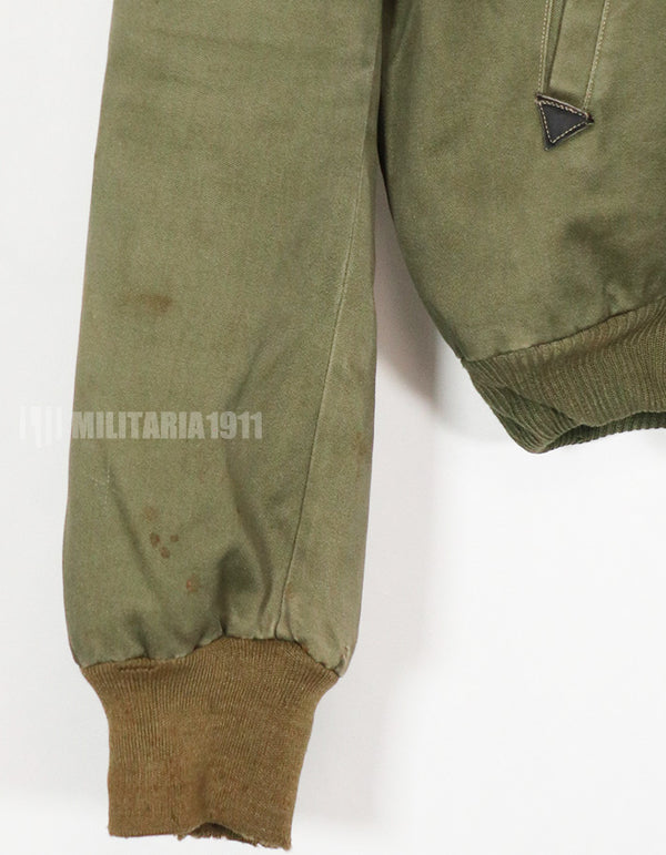 20世纪50年代本地制造的油罐车夹克，二手，有污渍