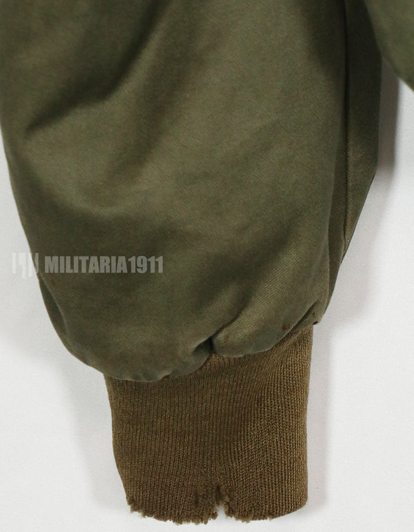 20世纪50年代本地制造的油罐车夹克，二手，有污渍