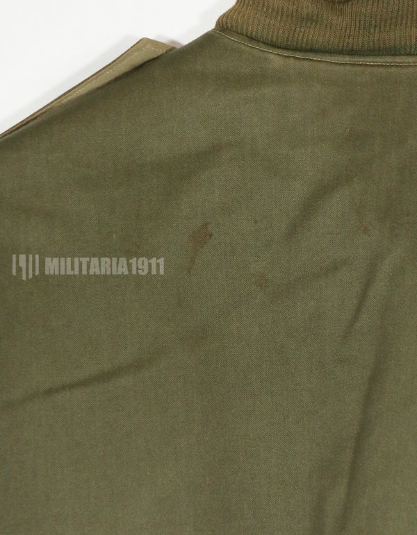 20世纪50年代本地制造的油罐车夹克，二手，有污渍