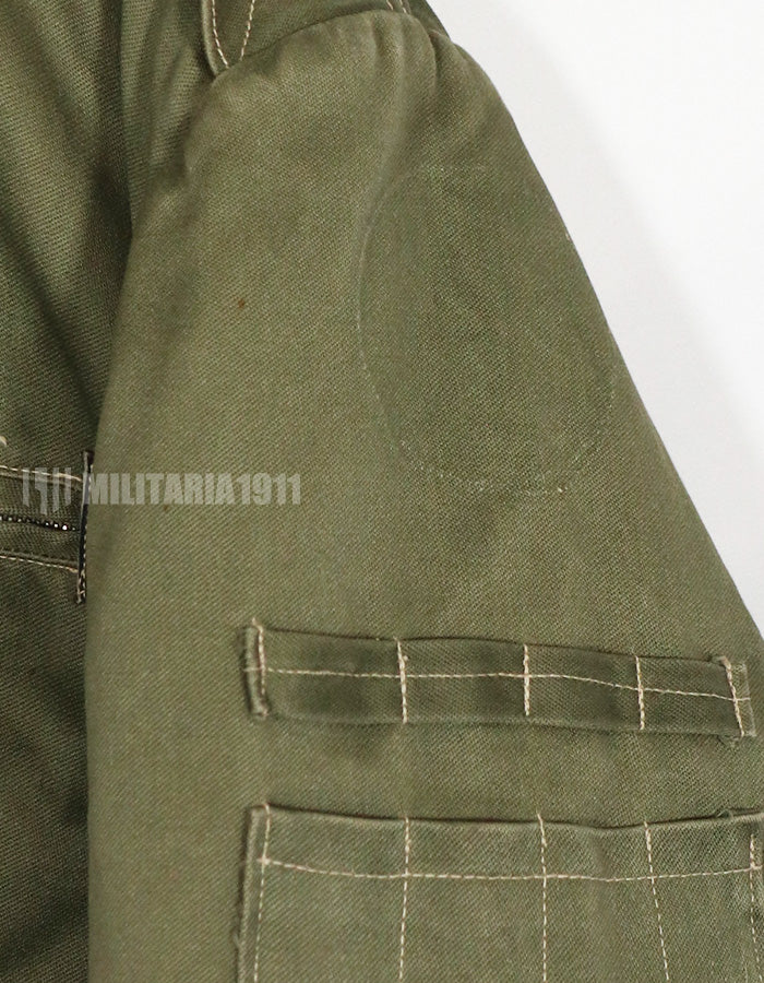 20世纪50年代本地制造的油罐车夹克，二手，有污渍