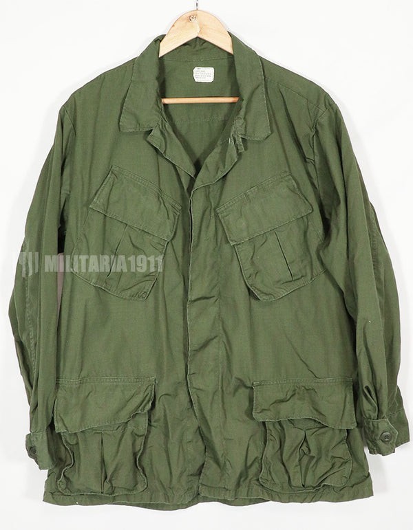 実物　1969年製　4th Model ジャングルファティーグ　ジャケット　状態良い　L-S　中古品