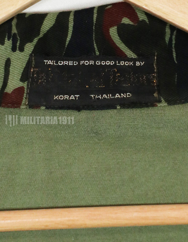 1970年代　タイタイガー　タイガーストライプ　USAF　直接刺繍　テイラーメイド品