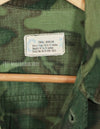 実物　1968年製　リップストップ生地　ERDL ファティーグジャケット　グリーンリーフ　中古