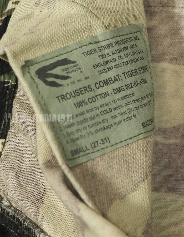 レプリカ　タイガーストライプ　パンツ　タイガーストライププロダクト　中古品