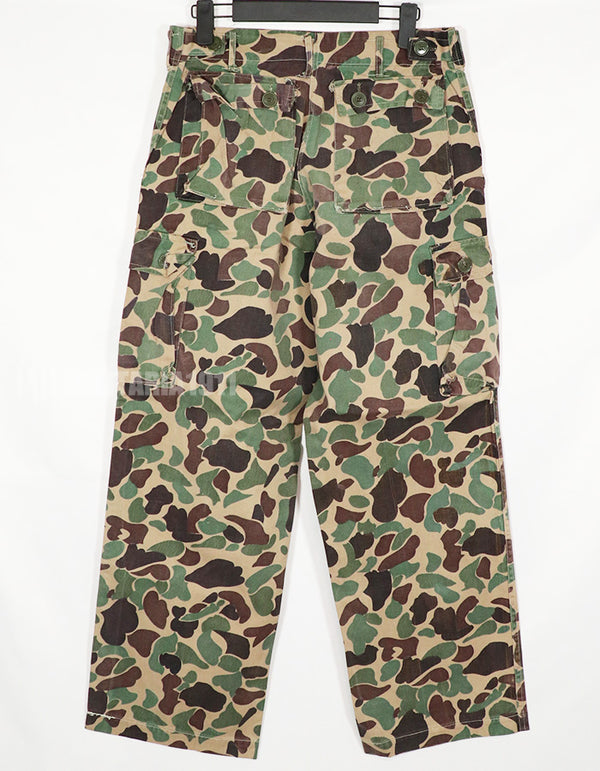 実物　CIDG Beogum迷彩　ローカルメイドダックハンター　パンツ　中古品 B