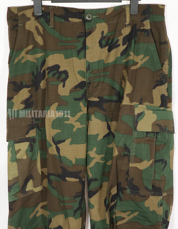 実物　1970年製　デッドストック　リップストップ　ERDL ファティーグパンツ　ブラウンリーフ