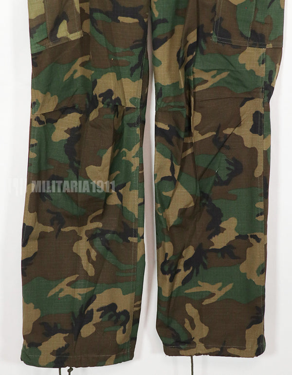実物　1970年製　デッドストック　リップストップ　ERDL ファティーグパンツ　ブラウンリーフ