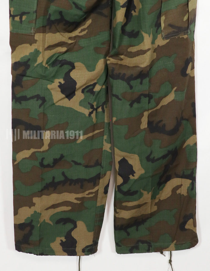 実物　1970年製　デッドストック　リップストップ　ERDL ファティーグパンツ　ブラウンリーフ