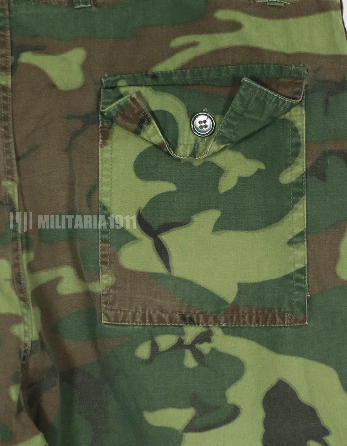 実物　ポップリン製　ERDL ARVN ユーティリティパンツ　大きめサイズ　中古品