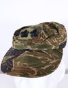 Real Fabric Replica Silver Tiger Stripe Baseball Cap Size Small