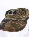 Real Fabric Replica Silver Tiger Stripe Baseball Cap Size Small