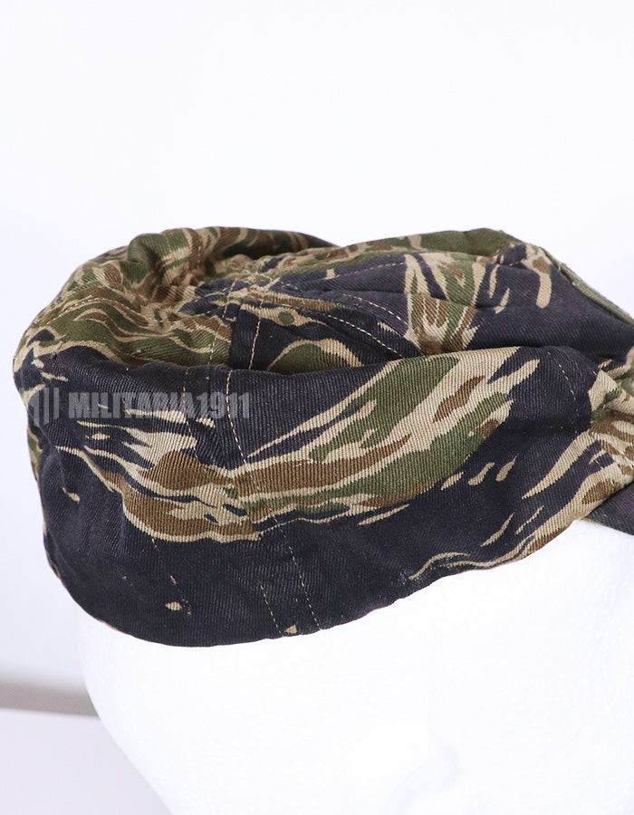 Real Fabric Replica Silver Tiger Stripe Baseball Cap Size Small