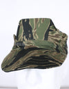 Real Fabric Replica Silver Tiger Stripe Utility Cap Used