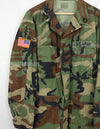 実物　アメリカ陸軍特殊部隊　ウッドランド迷彩ジャケット　1996年製　パッチ付き