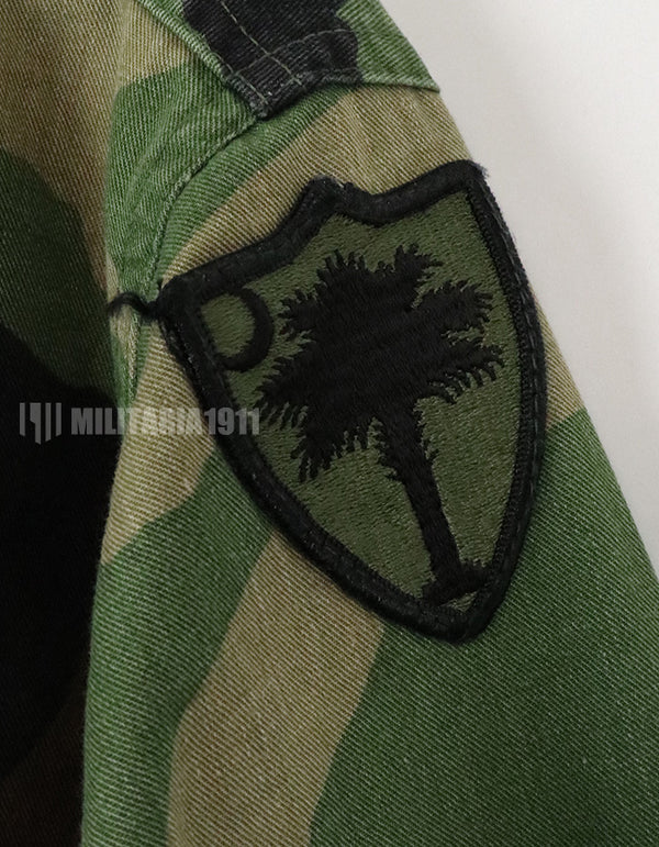 実物　アメリカ陸軍　ウッドランド迷彩　ジャケット　パッチ付き 1990年製