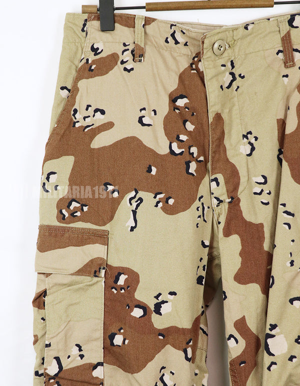 実物　アメリカ軍　チョコチップ砂漠迷彩　パンツ　状態よい