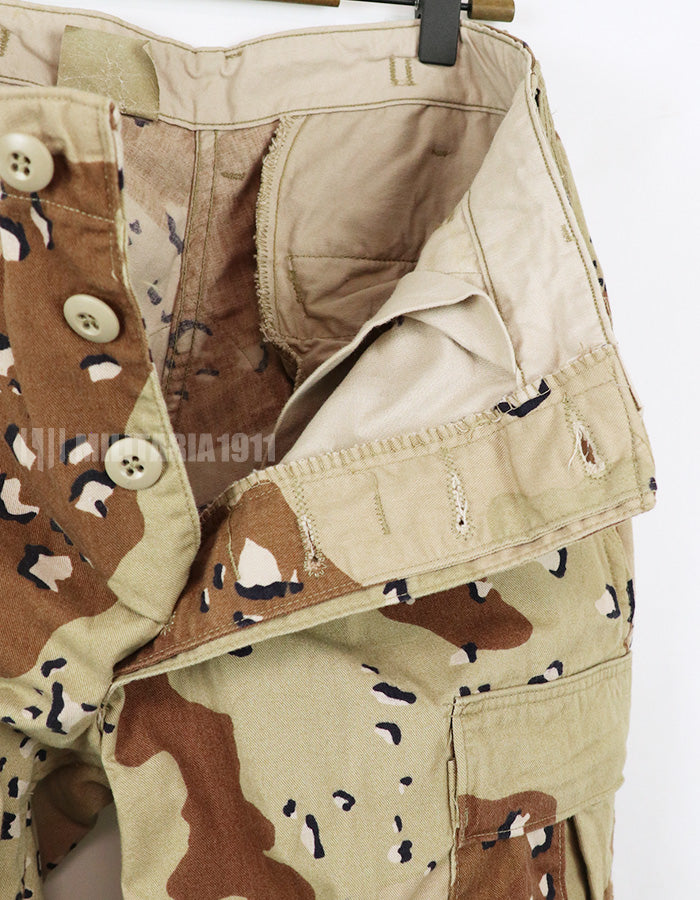 実物　アメリカ軍　チョコチップ砂漠迷彩　パンツ　状態よい