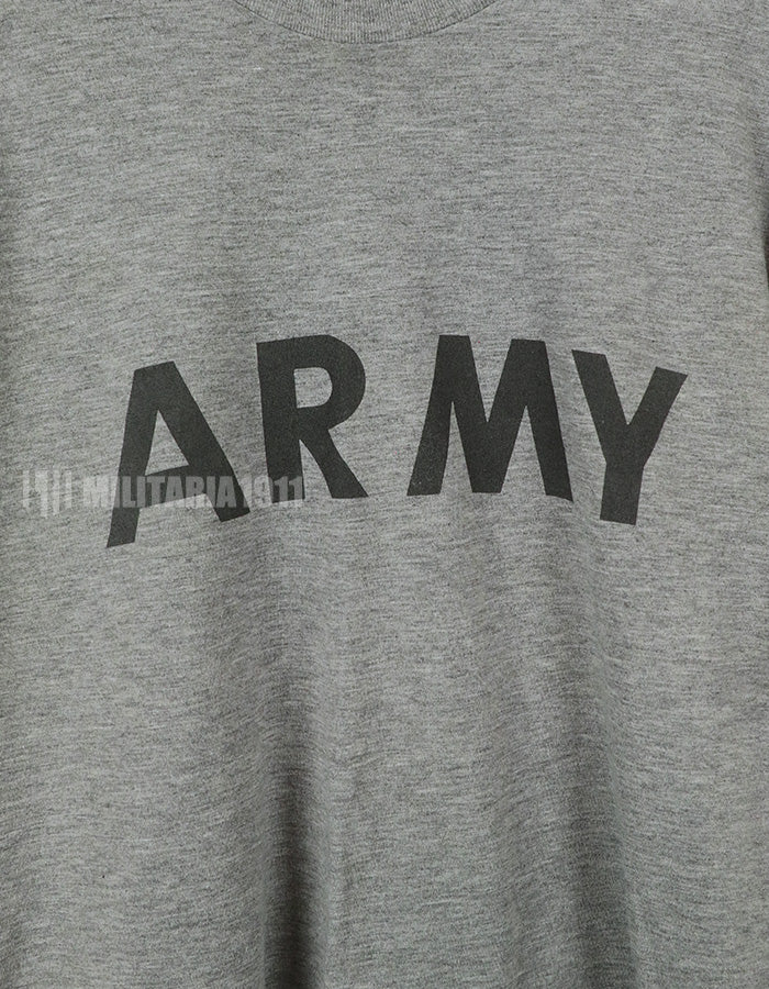 米軍サープラス　US ARMY トレーニングTシャツ　サイズL　A