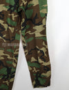 米軍サープラス　女性戦闘服　ウッドランド迷彩　マタニティーパンツ　80年代ロット