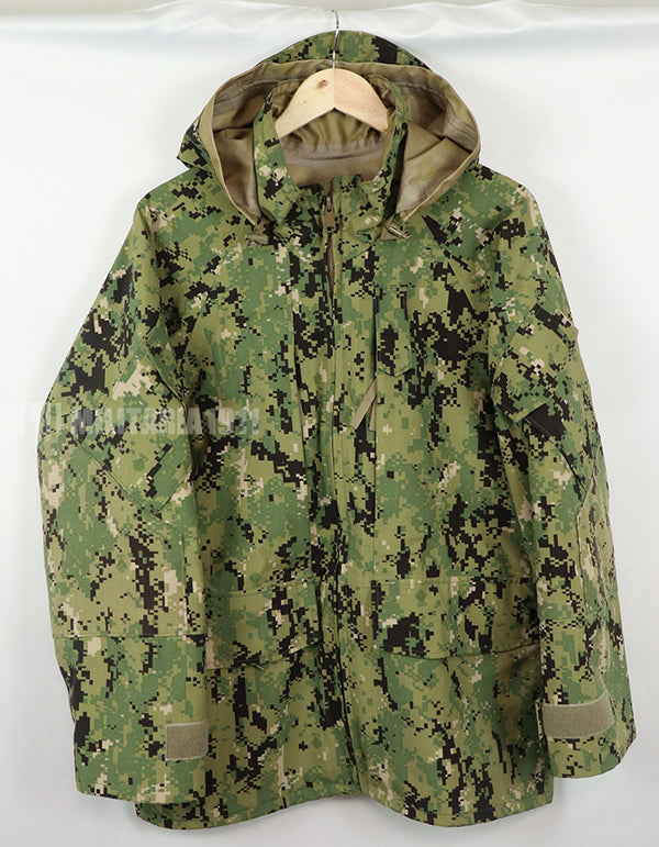 実物　アメリカ軍放出品　アメリカ海軍　NWU TYPE III　ウォーキングパーカー