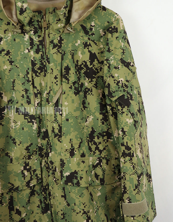 実物　アメリカ軍放出品　アメリカ海軍　NWU TYPE III　ウォーキングパーカー