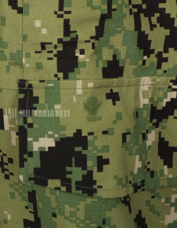 実物　アメリカ軍放出品　アメリカ海軍　NWU TYPE III　ウォーキングパーカー