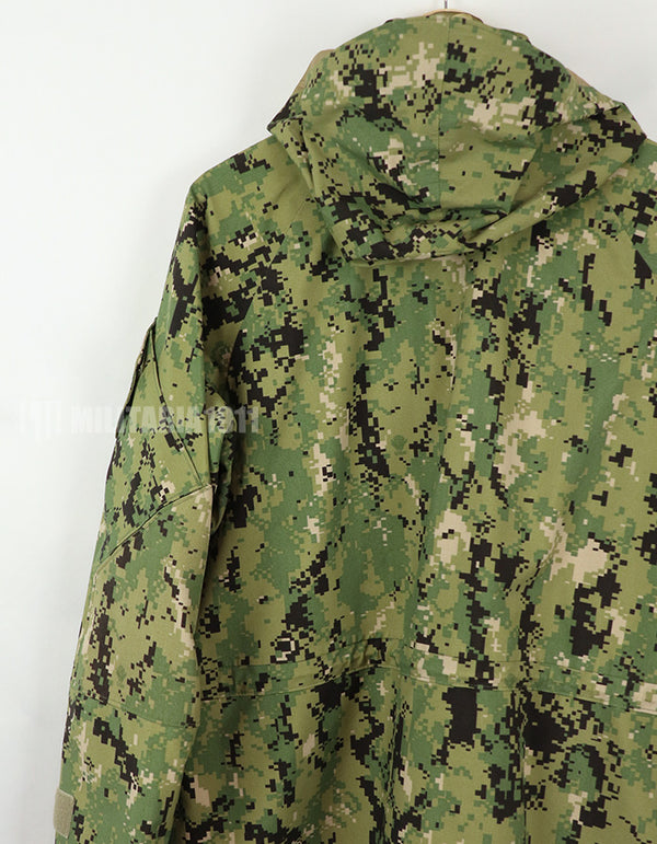 実物　アメリカ軍放出品　アメリカ海軍　NWU TYPE III　ウォーキングパーカー