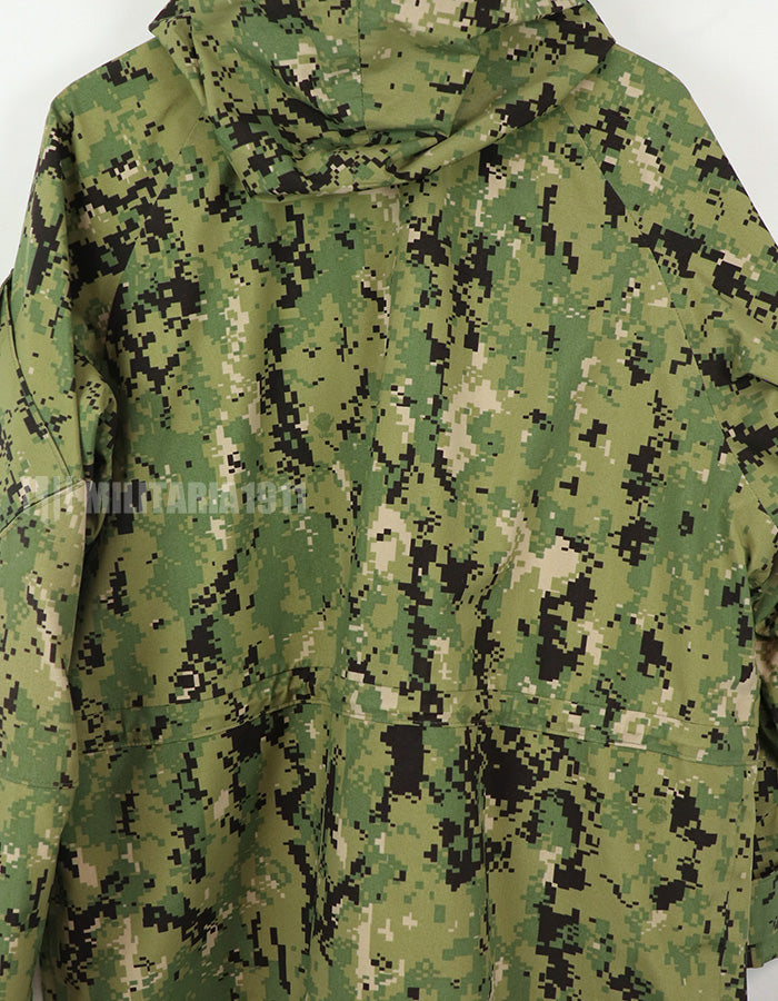 実物　アメリカ軍放出品　アメリカ海軍　NWU TYPE III　ウォーキングパーカー