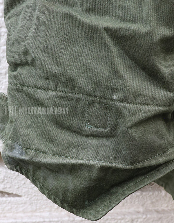 アメリカ軍　M65　フィールドジャケット　ラベルなし　汚れあり　ライナーなし