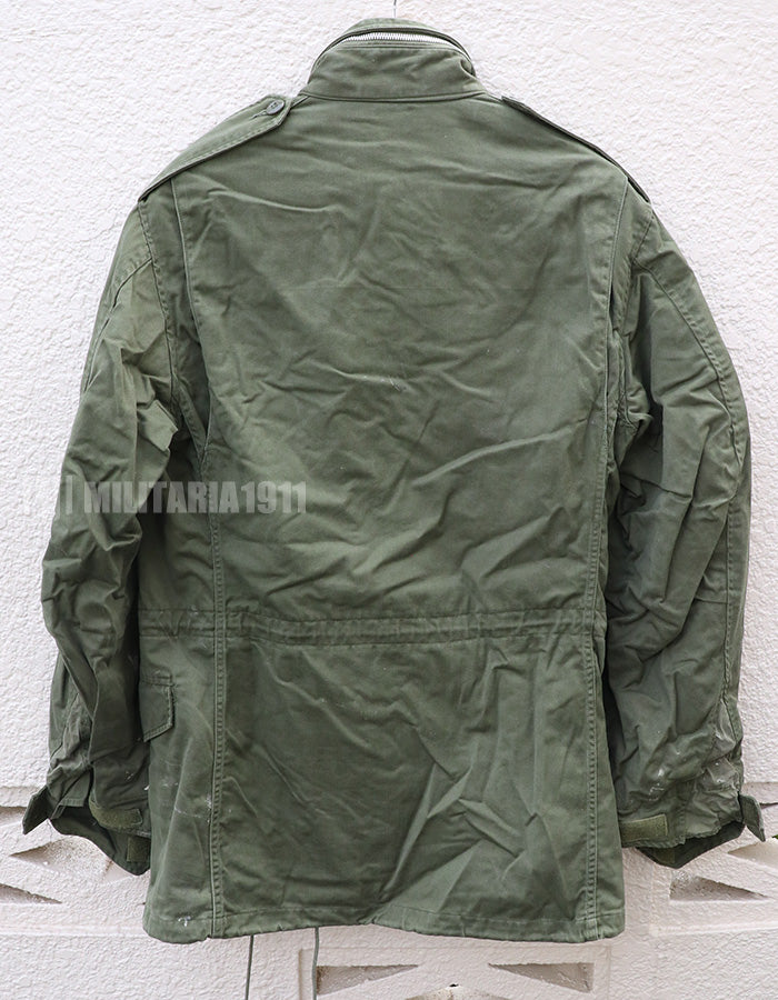 アメリカ軍　M65　フィールドジャケット　ラベルなし　汚れあり　ライナーなし