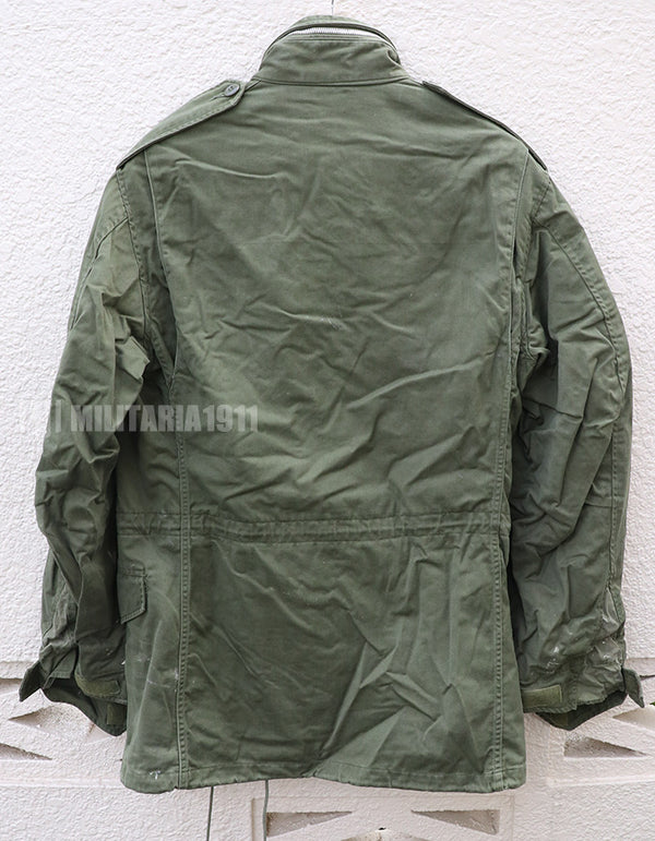 アメリカ軍　M65　フィールドジャケット　ラベルなし　汚れあり　ライナーなし