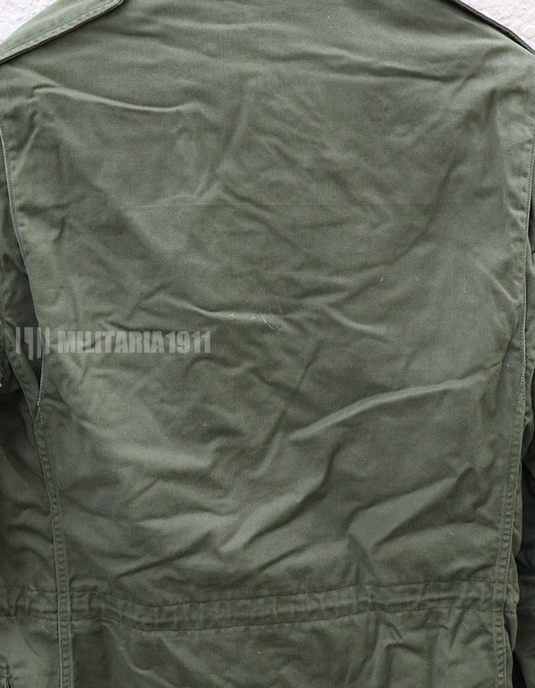 アメリカ軍　M65　フィールドジャケット　ラベルなし　汚れあり　ライナーなし