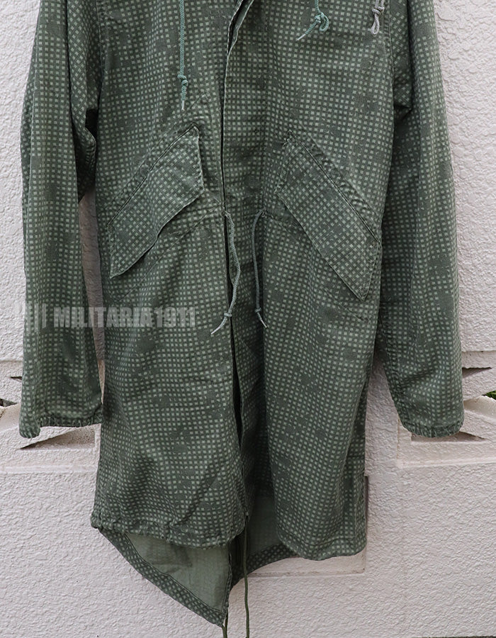 アメリカ軍　ナイトカモフラージュ　デザート　パーカー　1989年製　小さいサイズ