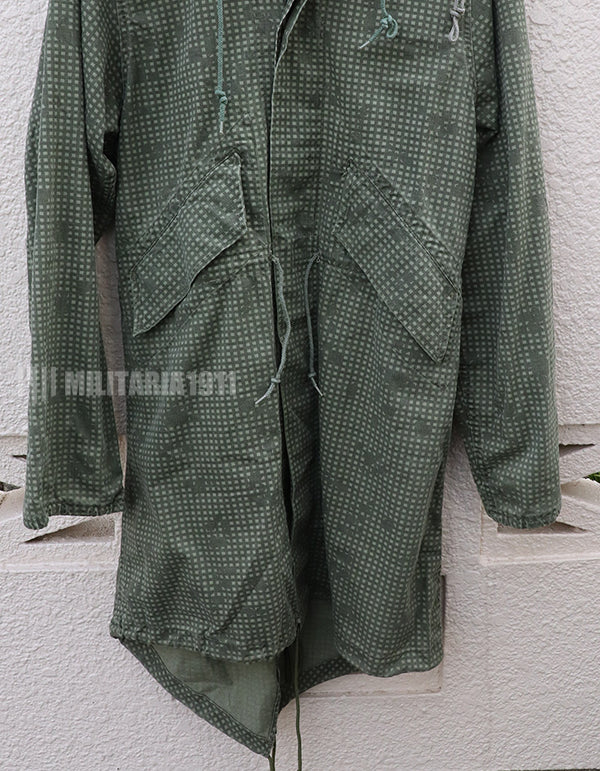 アメリカ軍　ナイトカモフラージュ　デザート　パーカー　1989年製　小さいサイズ