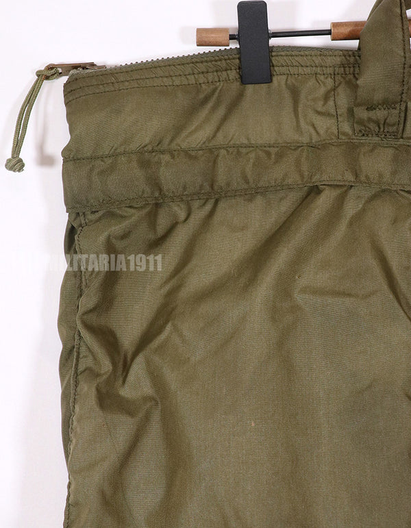 実物　米軍放出品　80年代　ヘルメットバッグ　状態悪い　汚れあり　年代タグ読めない