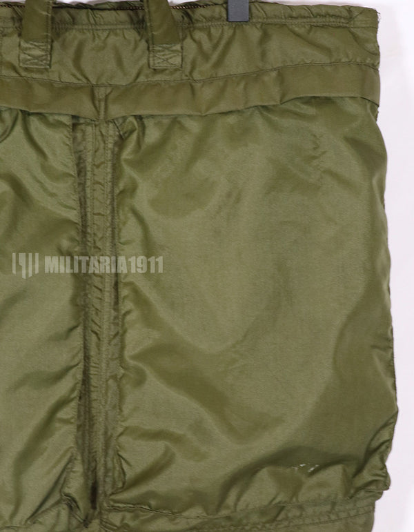 Original U.S. Air Force helmet bag, made in 1976, zipper closure not available, used.