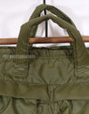 Original U.S. Air Force helmet bag, made in 1976, zipper closure not available, used.