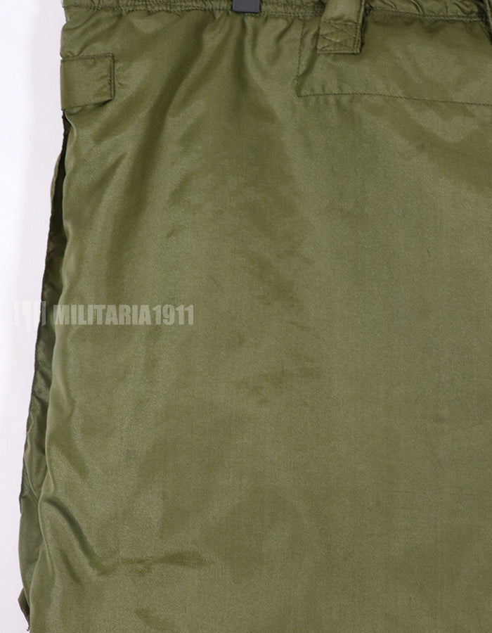 Original U.S. Air Force helmet bag, made in 1976, zipper closure not available, used.