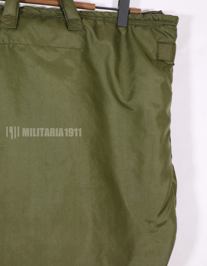 Original U.S. Air Force helmet bag, made in 1976, zipper closure not available, used.