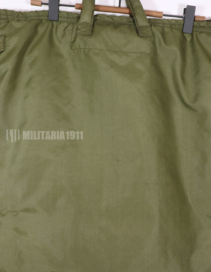 Original U.S. Air Force helmet bag, made in 1976, zipper closure not available, used.