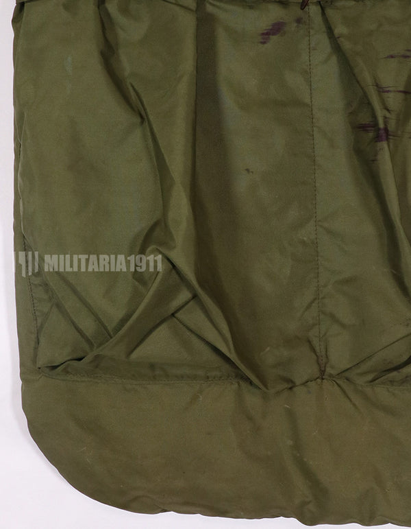 実物　米軍放出品　1984年製　アメリカ空軍　ヘルメットバッグ　汚れ・文字あり