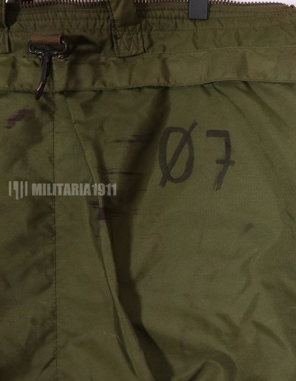 実物　米軍放出品　1984年製　アメリカ空軍　ヘルメットバッグ　汚れ・文字あり