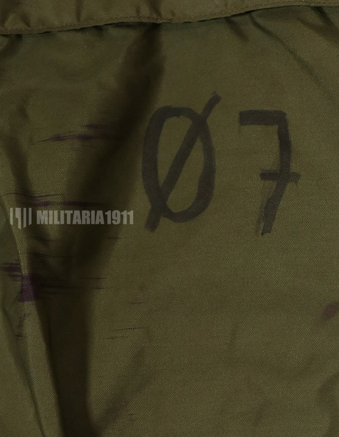 実物　米軍放出品　1984年製　アメリカ空軍　ヘルメットバッグ　汚れ・文字あり