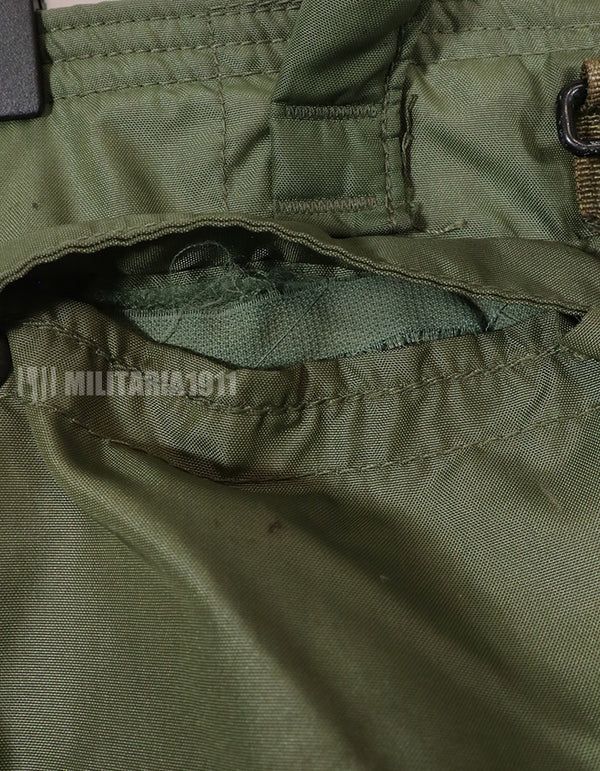 実物　米軍放出品　91年製　ヘルメットバッグ　汚れあり　中古品