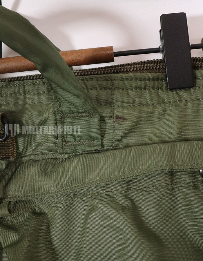 実物　米軍放出品　91年製　ヘルメットバッグ　汚れあり　中古品