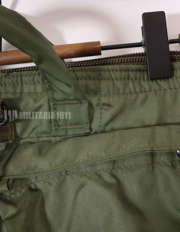 実物　米軍放出品　91年製　ヘルメットバッグ　汚れあり　中古品