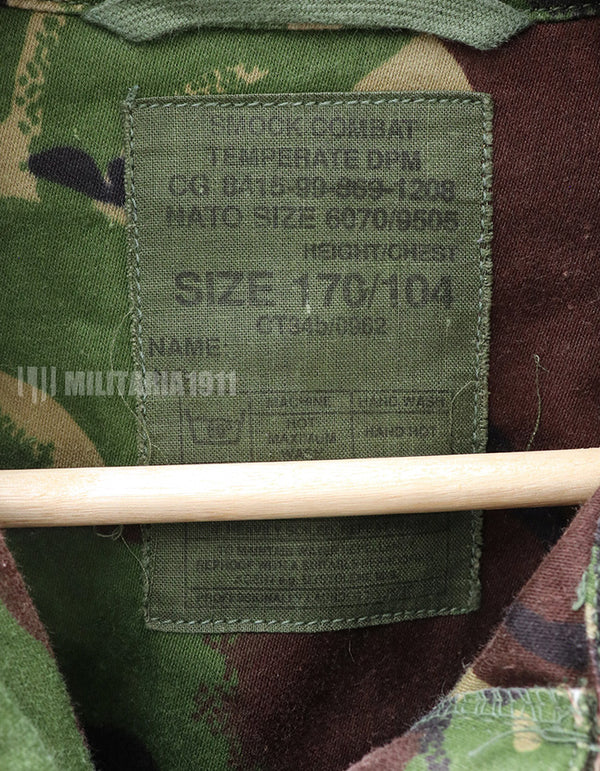 イギリス軍　USED M-85 ウッドランド DPM　フィールドジャケット　コンバットスモック　B中古品