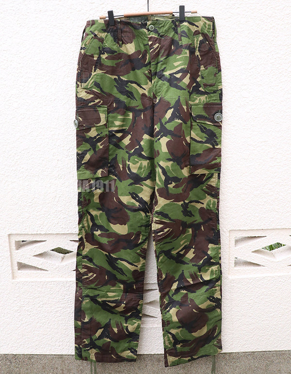 イギリス軍　USED　ウッドランドDPM　コンバットパンツ　ウィンドプルーフ　B
